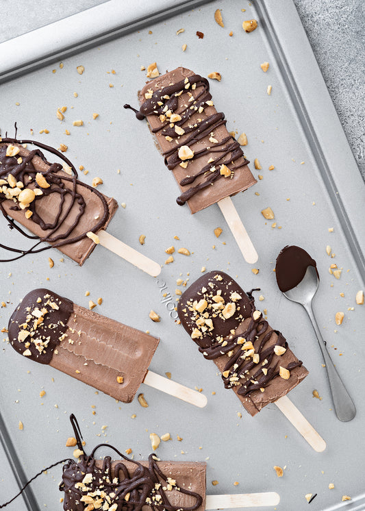 Vegan Peanut Butter Chocolate Popsicle